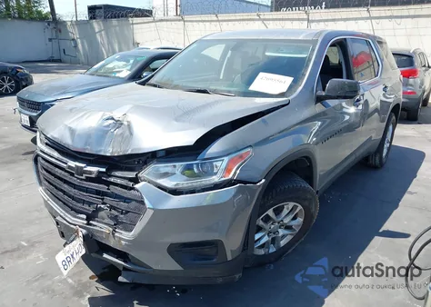 2020 Chevrolet Traverse Fwd Ls из США, поврежденный, VIN 1GNERFKW9LJ248110